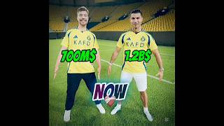 RONALDO X MR BEASTX 😱😆#messi#ronaldo#fpy#viral#unitedstates#soccer#football#neymar#edit#memes