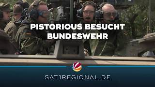 Bundeswehr zeigt Stärke: Pistorius bei Heeres-Demonstration in Munster