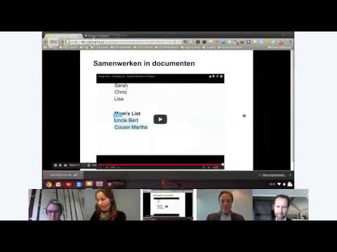 Hangout On Air: Chromebooks for Education nu in Nederland - Hangout On Air: Chromebooks for Education nu in Nederland