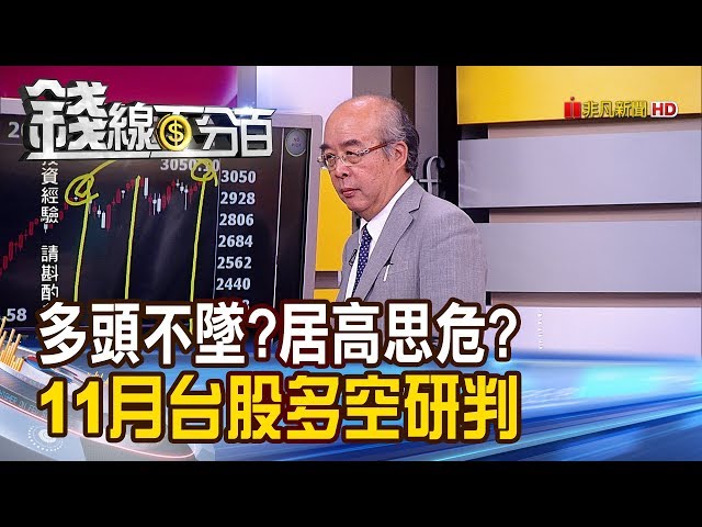 【錢線百分百】《多頭不墜?居高思危? 11月台股多空研判!》20191101-4
