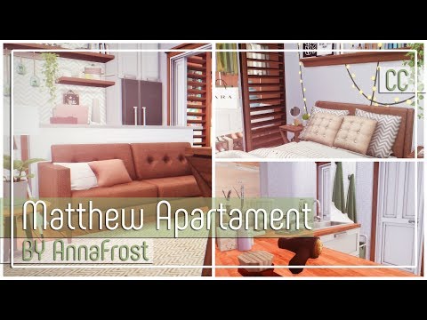 The Sims 4: Строительство | Крошечная квартира для студентки | Metthew Apartament
