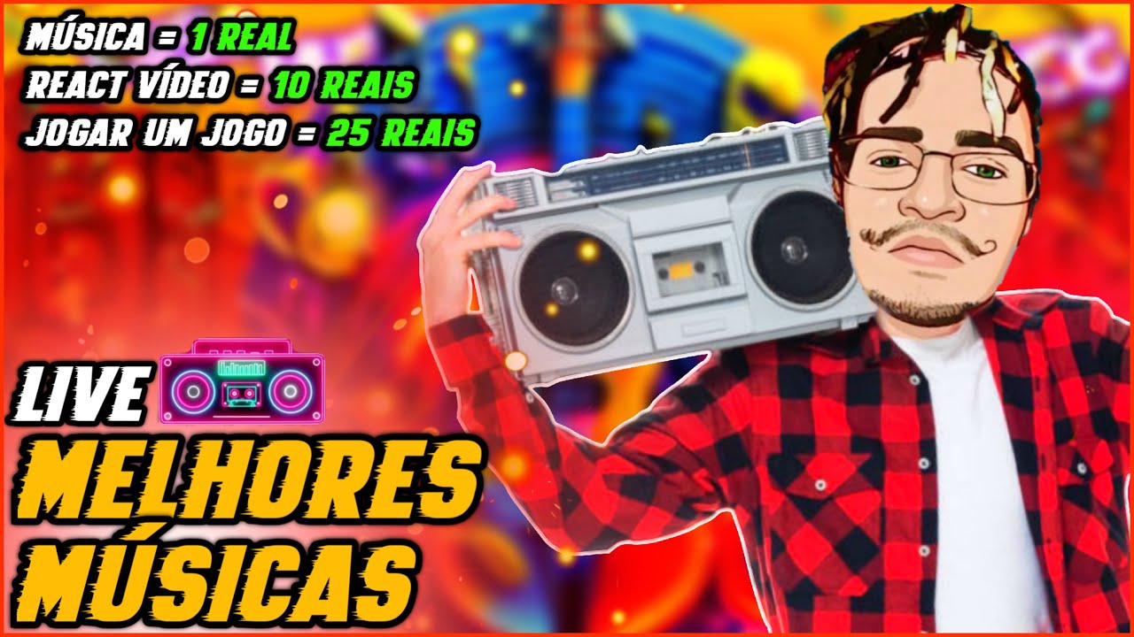 📻 LIVE DE RÁDIO 📻 MUSICA/REACT/JOGOS + TORNEIO 4v4 TIA ALINE NO STUMBLE  GUYS 