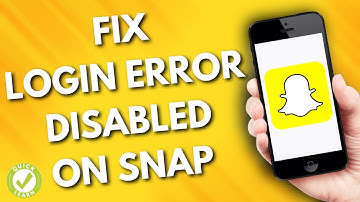 How To Fix Login Error Temporarily Disabled On Snapchat (The Right Way)