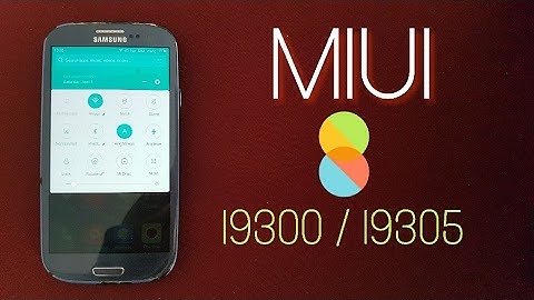 Installation + Review MIUI 8 for Galaxy S3