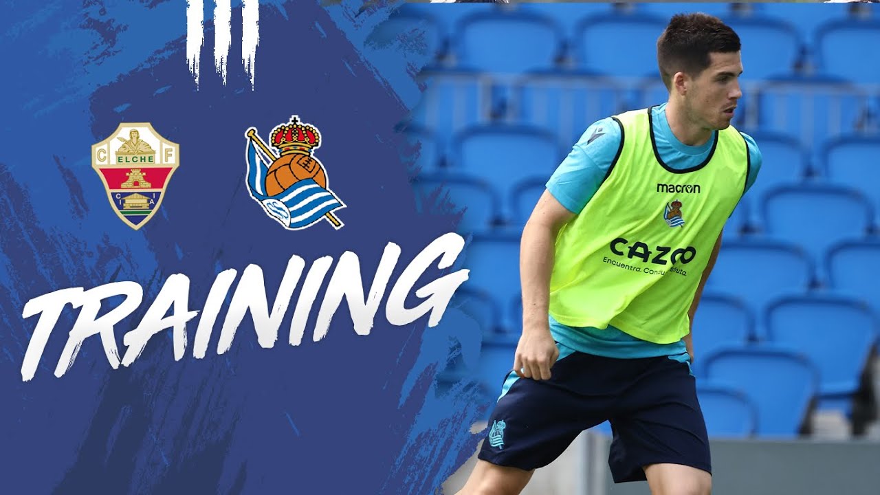 ENTRENAMIENTO | Último entrenamiento antes de viajar a Elche | Real ...