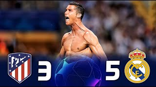 نهائي تاريخي ومجنون 🤯🔥ريال مدريد (5-3) أتلتيكو مدريد ● نهائي دوري الابطال 2016 💥جوده عاليه FULL HD