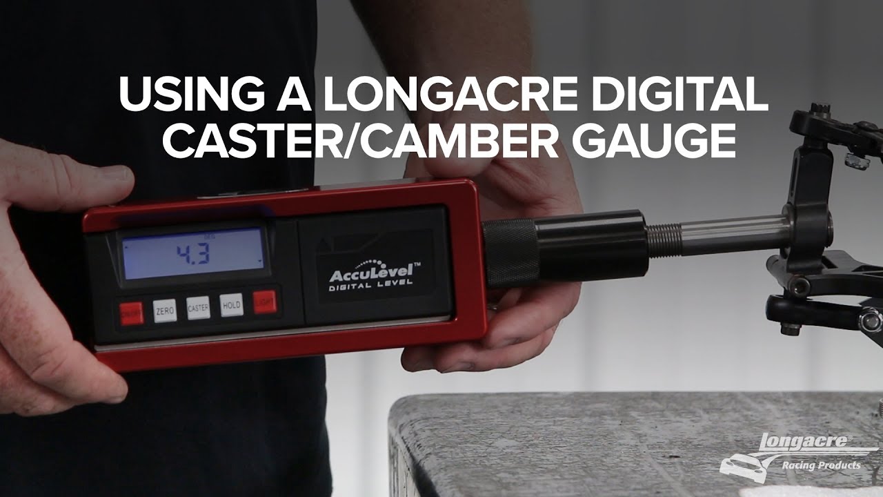 Using a Digital Caster/Camber Gauge YouTube