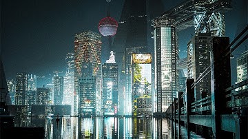 Making a Cyberpunk City in Blender