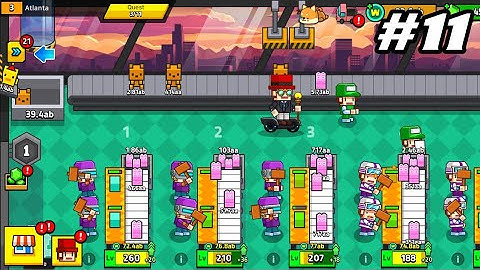 Atlanta ( World Map 1-3 ) My Factory Tycoon Gameplay