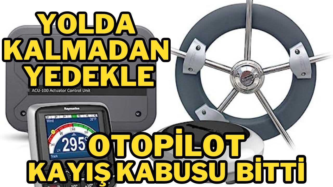 ⁣RAYMARİNE OTOPİLOT KAYIS KABUSLARINIZ SONA ERDİ ŞİMDİDEN YEDEKLEYİN YOLDA KALMAYINIZ #yelkenli_tekne