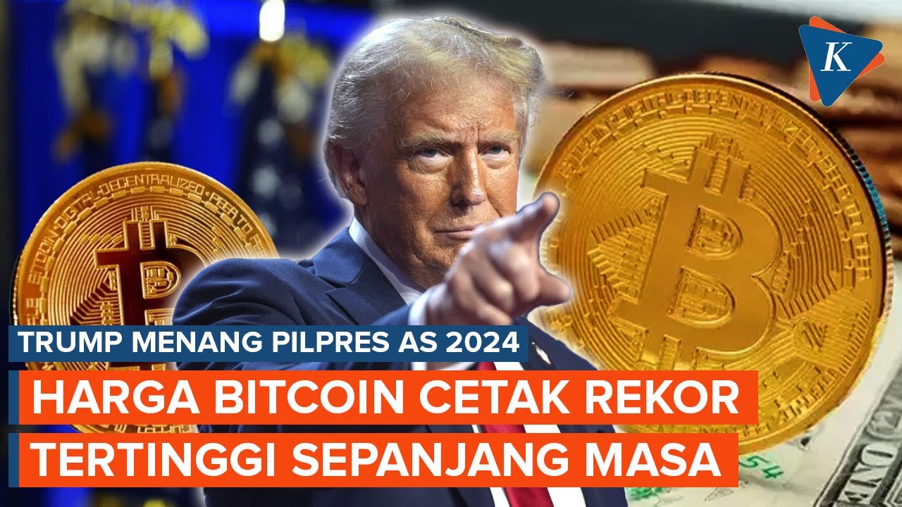 Donald Trump Menang Pilpres AS, Harga Bitcoin Sentuh Rp 1,1 Miliar Per  Keping