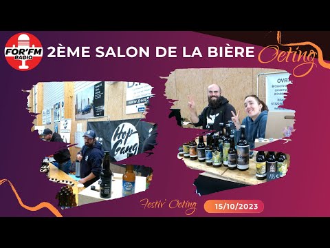 Reportage 2ème Salon de la bière 2023 à Oeting