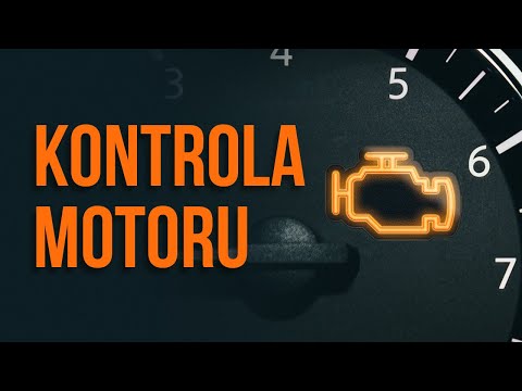 Video: Proč mi kontrolka kontrolního motoru svítí a auto se třese?