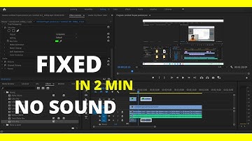 No sound in premiere pro 2024 FIXED quickly || Video has no sound in premiere pro