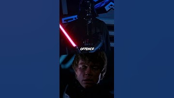 Darth Vader (Rotj) Vs Luke Skywalker (Rotj) | Remake | #shorts #starwars #1v1