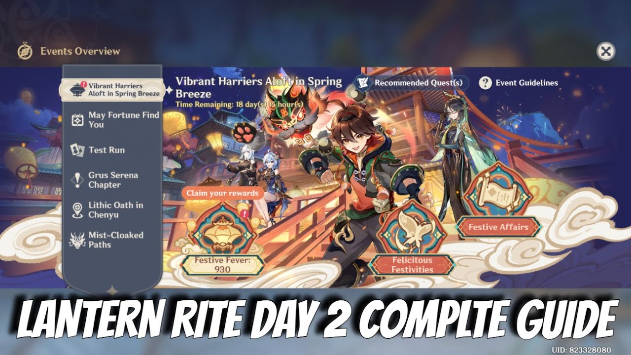 Infernal Rite Day LANTERN RITE DAY 2 COMPLETE GUIDE IN HINDI | GENSHIN IMPACT - YouTube