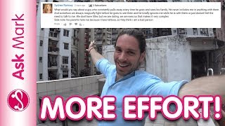 How To Make Him Put In More Effort | Why Men Stop Putting In Effort – Ask Mark #63