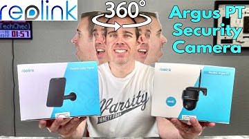 Reolink Argus PT 2K 360 Wireless Security Camera -  Setup & Review