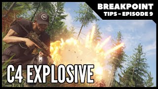 C4 Explosives in Breakpoint | Ghost Recon Breakpoint Tips - Episode 9