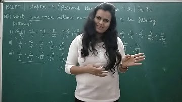 Q2 ex9.1 |write four more rational numbers in each| class7 chapter9 rational numbers ncertsolutions