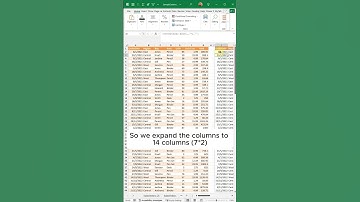 E37 Insert blank rows in new way #excel #exceltips #exceltech #exceltricks