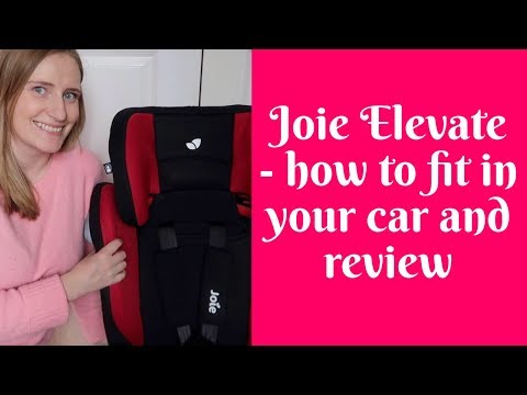 joie-elevate-car-seat-|-how-to-install-and-review