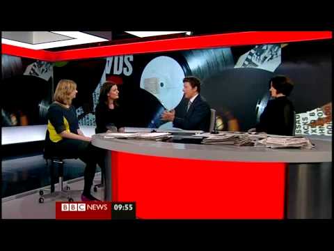 Folded Wing's Karen Pearson on BBC Breakfast 170410