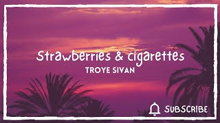 Strawberries and cigarettes - Troye Sivan (Lyrics)
