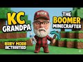 Minecraft for Boomers: No Fun Realm Gameplay with KC Grandpa
