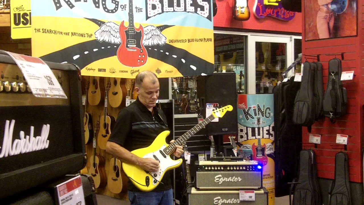 King of the Blues, Guitar center,winter park, Patrick YouTube