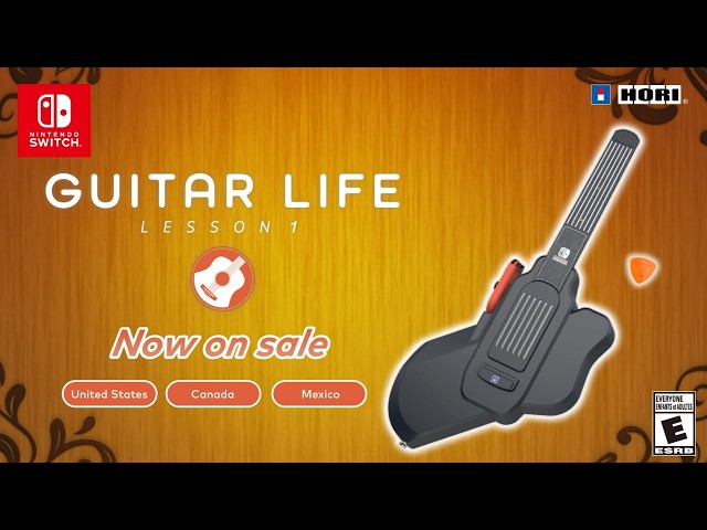 Nintendo Switch GUITAR LIFE LESSON 1 ホリストア｜GUITAR LIFE -LESSON1- ギターライフ: ゲームソフト