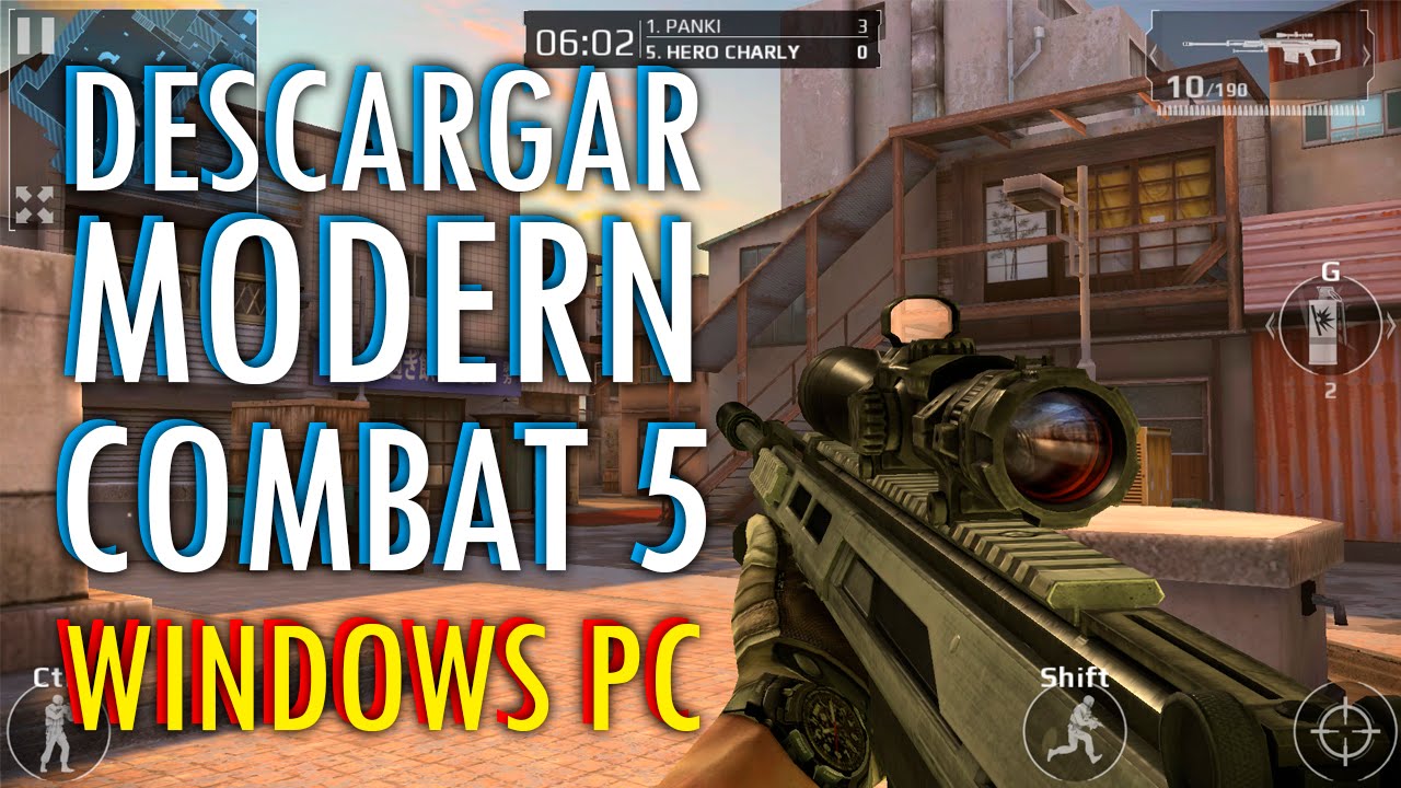 DESCARGAR y ACTUALIZAR Modern Combat 5 Para PC Errores y Solucion ...