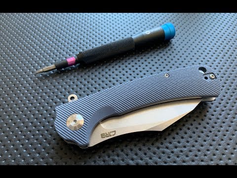How to disassemble and maintain the CJRB Talla Pocketknife