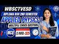 Applied Physics-II 2025 MCQ Solutions | BSH 2nd Semester | WBSCTVESD Diploma Exam