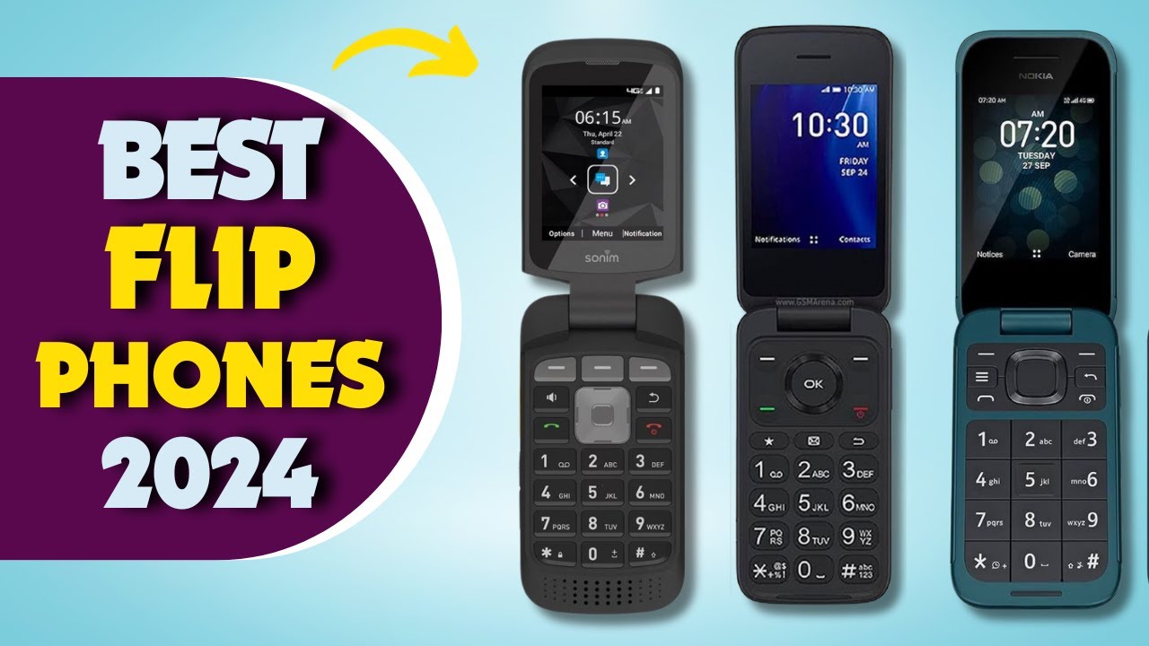 6 Best Flip Phones to Buy in 2024👌 [don't buy one before watching this] 