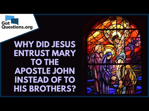Video: Vilken lärjunge anförtrodde Jesus Maria till?