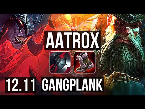 AATROX vs GP (TOP) | 11/0/6, Legendary, 700+ games, 1.3M mastery | KR Master | 12.11