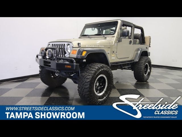 2005 Jeep Wrangler Unlimited Rubicon Cummins Turbo Diesel for sale |  2987-TPA - YouTube