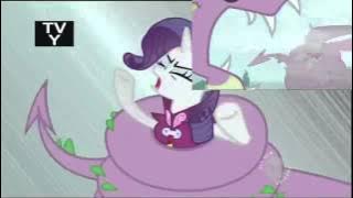 KingSpartaX37 Reupload: [PONIES WARNING] Adult Spike(SPIKEZILLA) has a Sparta Dark Heart Mix ~CHAOS~