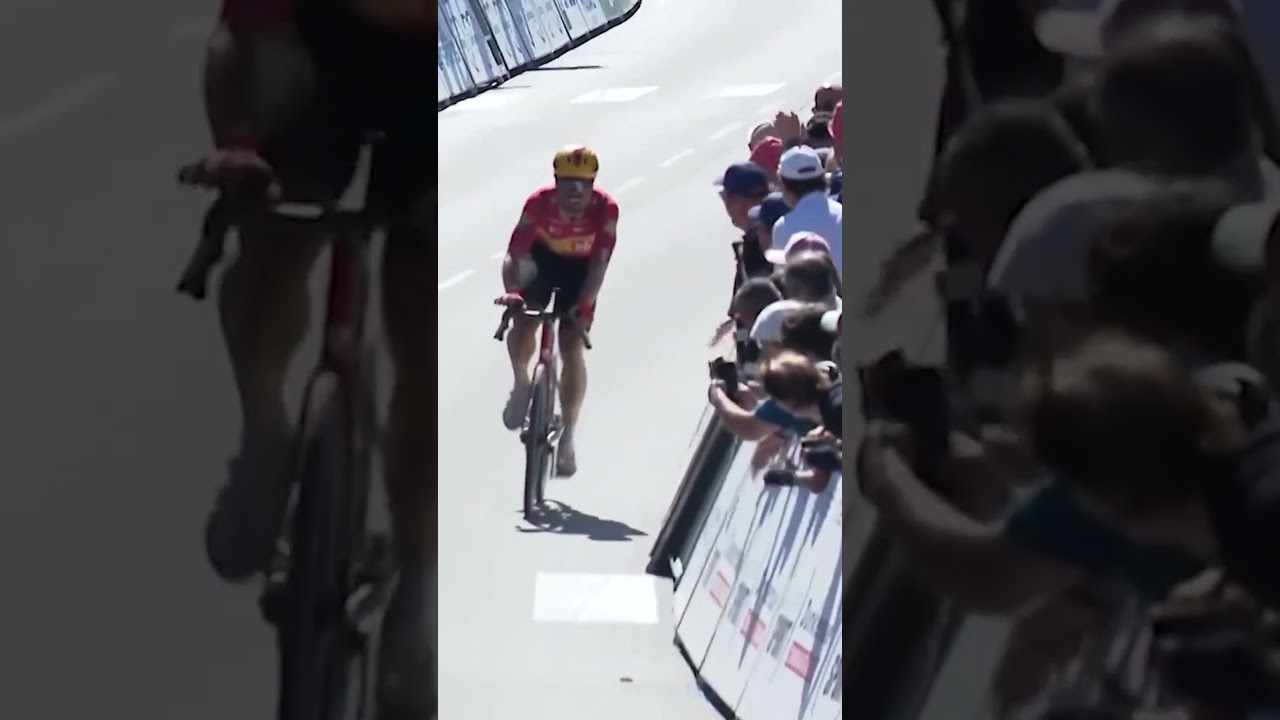 π A strong finish from Rasmus Tiller to take Stage 3 of the 4 Jours de Dunkerque π₯