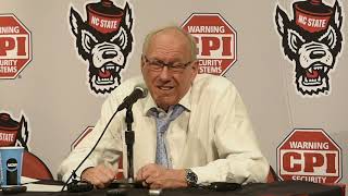 Jim Boeheim postgame news conference after Syracuse basketball vs. North Carolina State (2019)