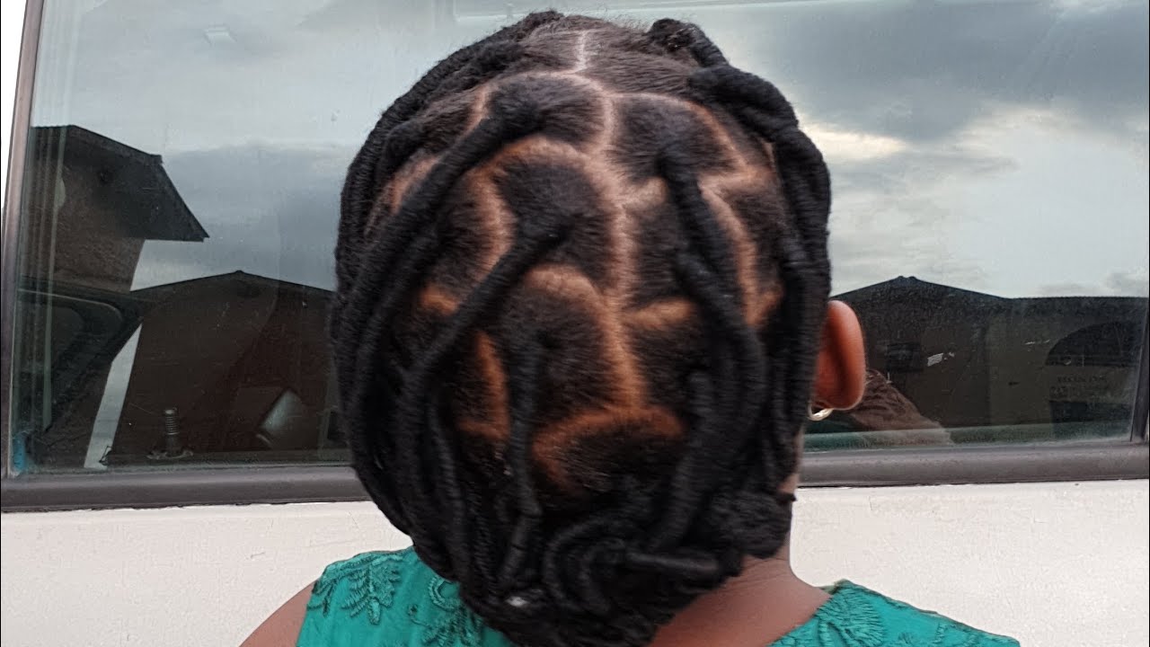 nigerian rubber thread hairstyle｜TikTok Search