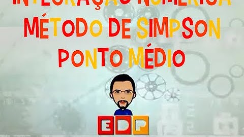 [Cálculo Numérico]: Integração Numérica - Método de Simpson utilizando o ponto médio