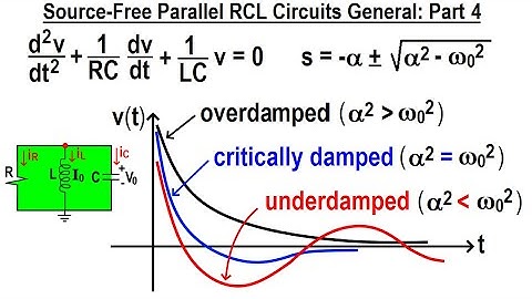 Electrical Engineering: Ch 9: 2nd Order Circuits (36 of 76) Source-Free Parallel RCL Circuit 4 of 8