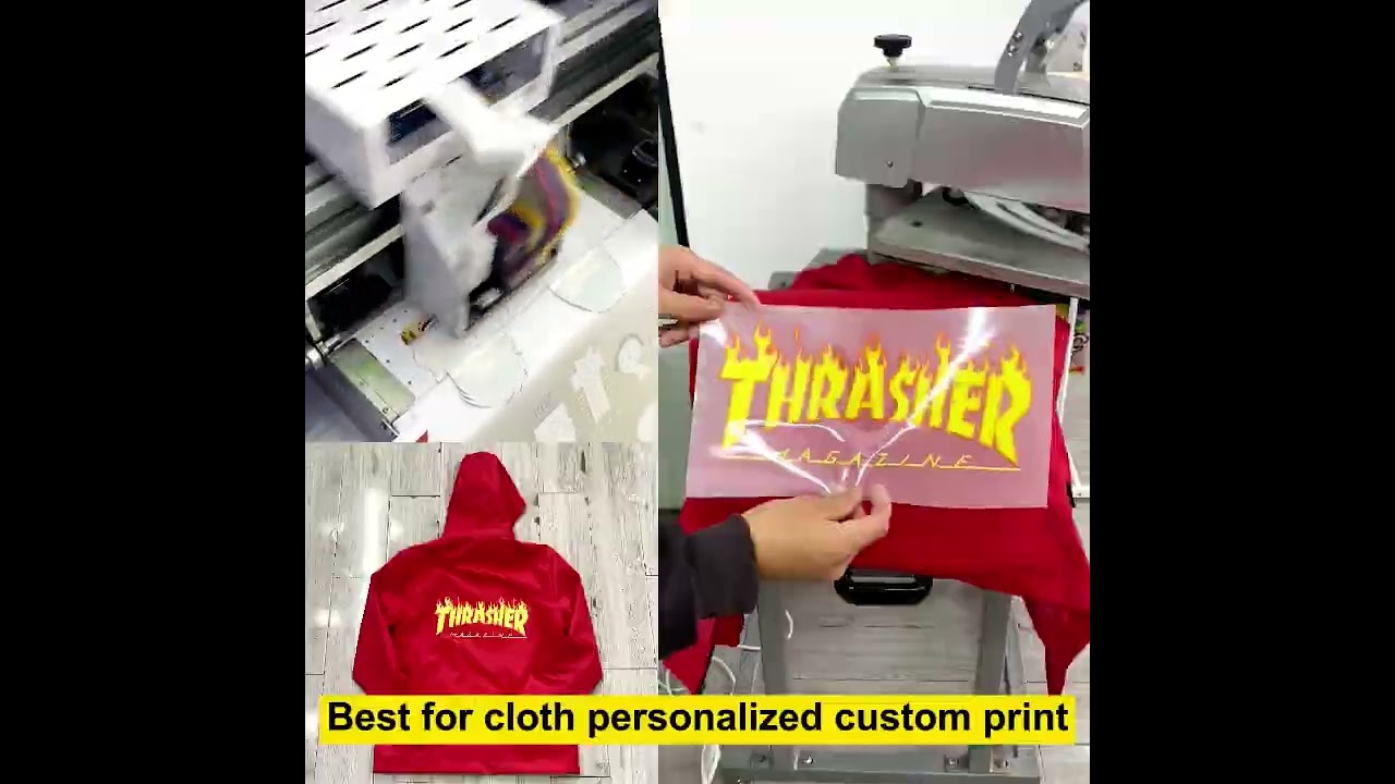 DTF garment printer.Can print any position of any fabric