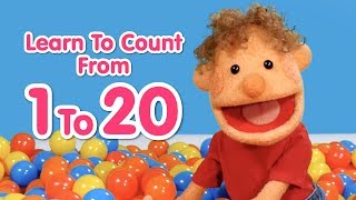 super duper ball pit learn to count from 1 to 20 educational videos for kids