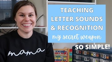 MY SECRET TO TEACHING LETTER SOUNDS & LETTER RECOGNITION / MINIATURE LANGUAGE OBJECTS
