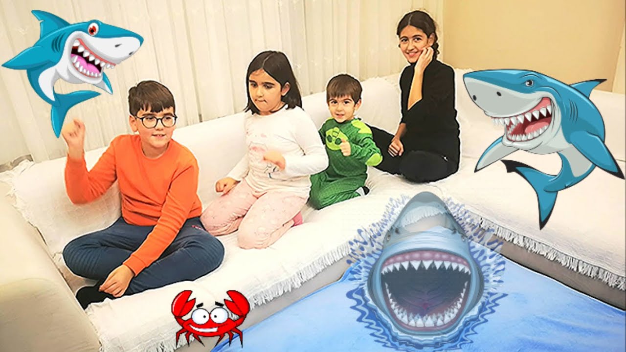 Köpek Balığı Saldırısı oyunu oynadık & ARDA VE İPEK - YouTube