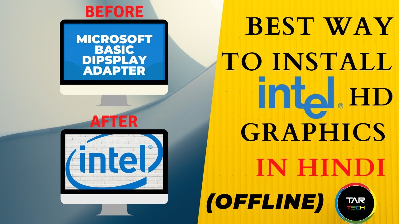 how to install intel graphics