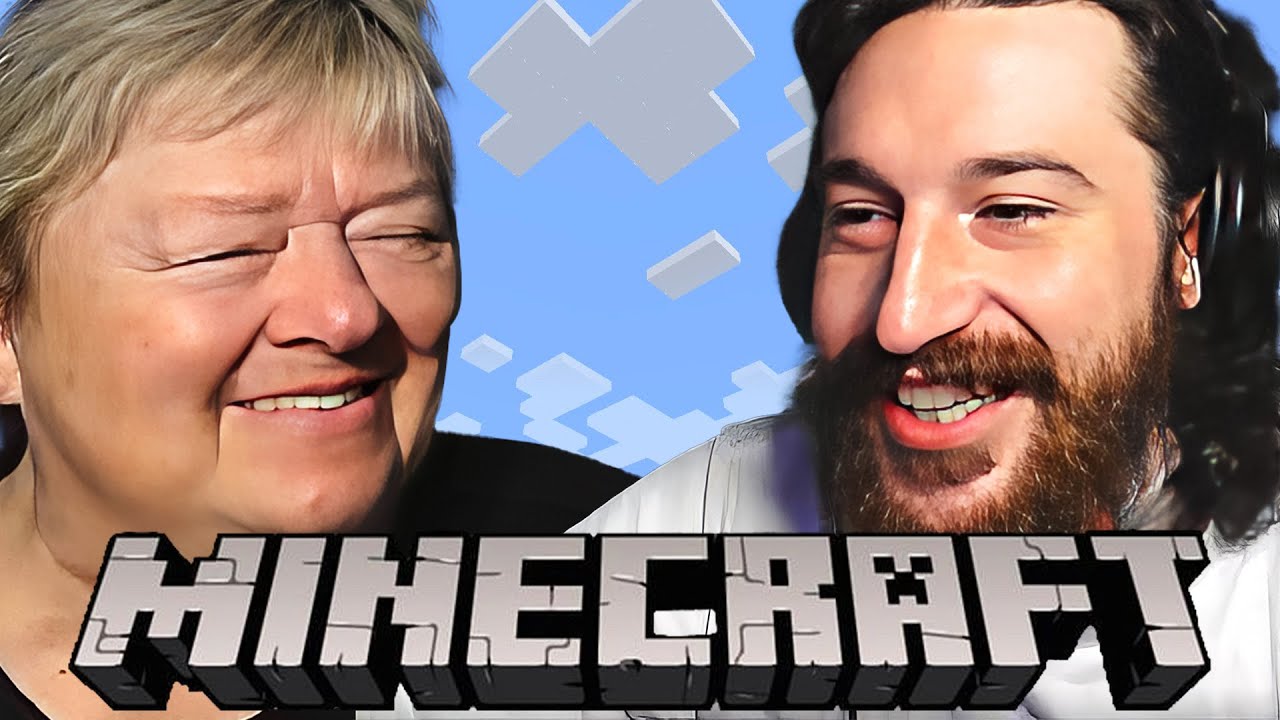 Grandma plays Minecraft (GONE WRONG)